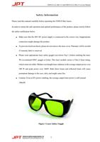 YDFLPCL220015AampYDFLPCL230015A User Manual Safety (Page 2 / 48) JPT 200W 300W Pulsed Fiber Laser User Manual YDFLP-CL2 V0.1